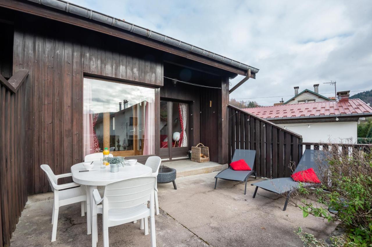 Kione - Duplex Avec Terrasse Lägenhet La Bresse Exteriör bild